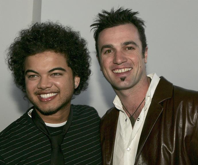 Guy and Shannon back in their *Australian Idol* days.
