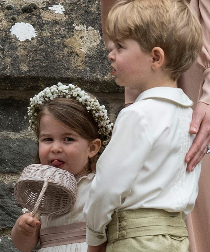 George, four, and Charlotte, three, are expected to reprise their roles for their Uncle Harry's wedding.