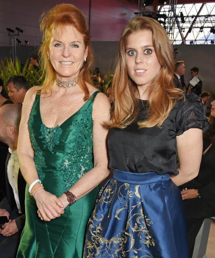 Sarah Ferguson and Princess Beatrice stepped out at the Fashion for Relief event in Cannes over the weekend.