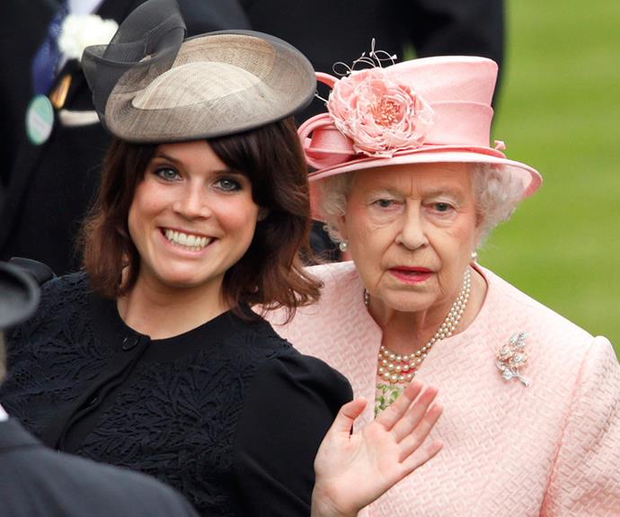 Princess Eugenie says *The Crown* is "beautiful."