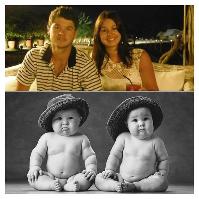 "Back in 1993 when I photographed 7 month old twins Alexandra & Myles, I described them as the very essence of what I love about babies - those wonderful rolls and fabulous tummies! Look at the twins today - well travelled 24 year olds," the photographer shared [on Instagram](https://www.instagram.com/p/BMofvnrgz-9/?taken-by=annegeddesofficial).