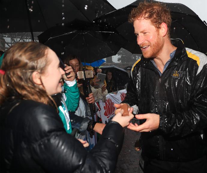 During meet-and-greets with the general public, royals are forbidden to eat food given to them.
