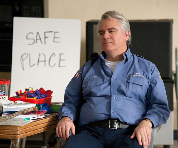 **Healy (Michael Harney):** Like most at Litchfield, Healty has his demons. Season four took a dark, heartbreaking turn when he attempts to commit suicide in the nearby lake then subsequently checks himself into a psych hospital. **On our mind:** What's next for Healy?