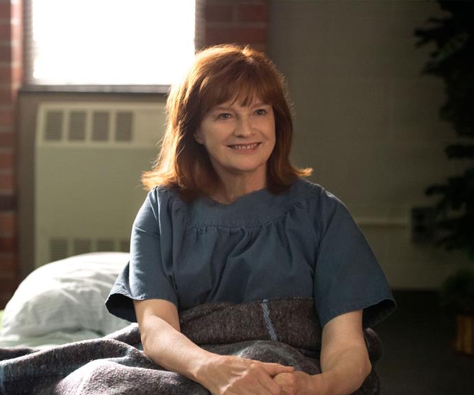 **Judy King (Blair Brown):** 
She’s moments away from being released from prison, but on the way out the celebrity chef gets stuck in the middle of the riot with nowhere to run. **On our mind:** Will Judy make it out of Litchfield?