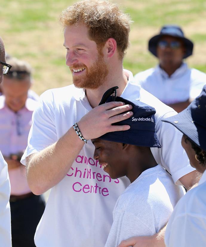 In 2015, Harry was reunited with Mutso - a young boy he made friends with on his first visit to Lesotho.