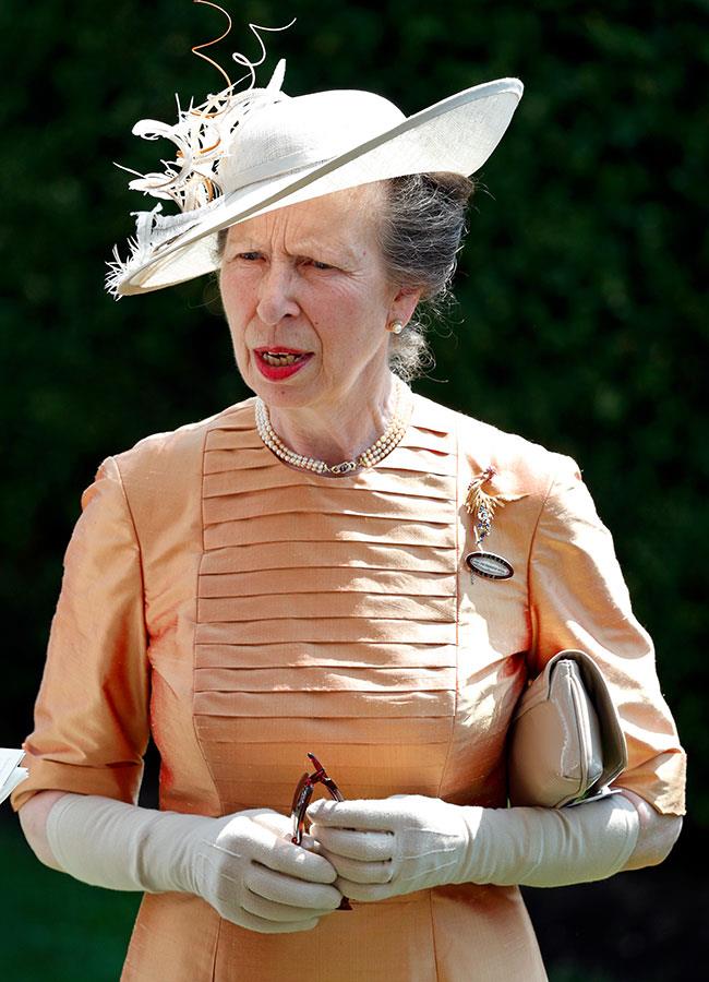 **22. Princess Anne.** She attended three days of the event, wearing peaches and cream on day one.