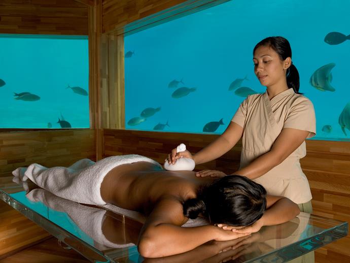 Visit Lime, the world's first underwater day spa.