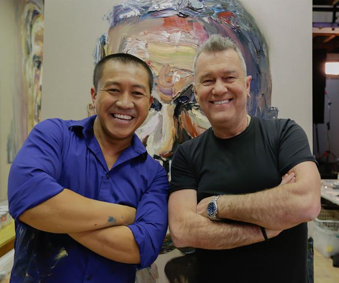 Anh and Jimmy Barnes.