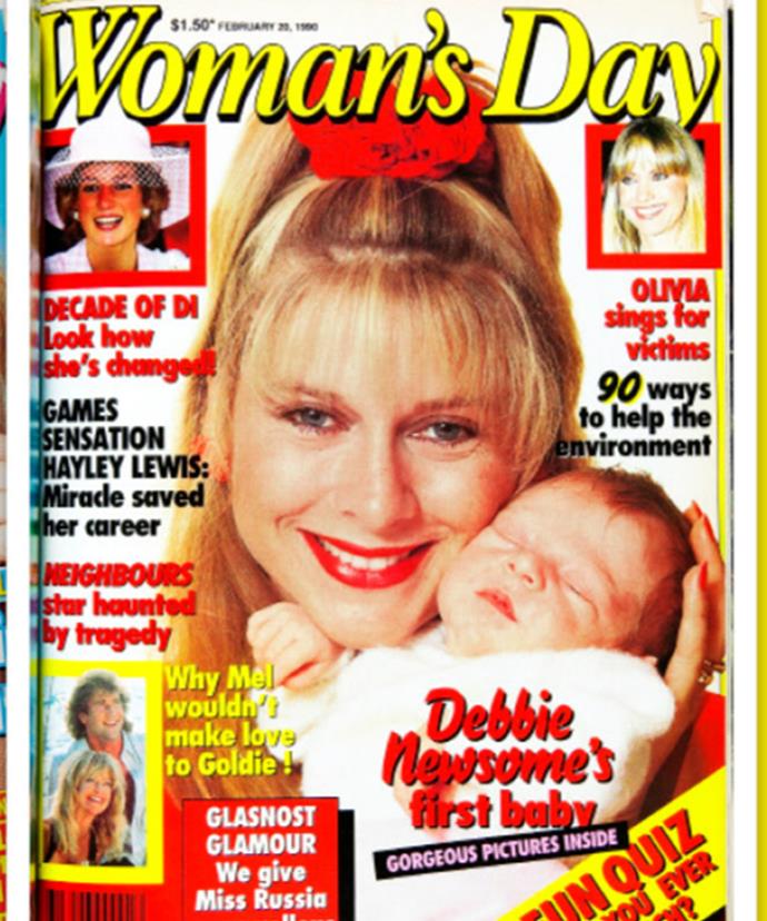 Tara was on our cover with her famous mummy!