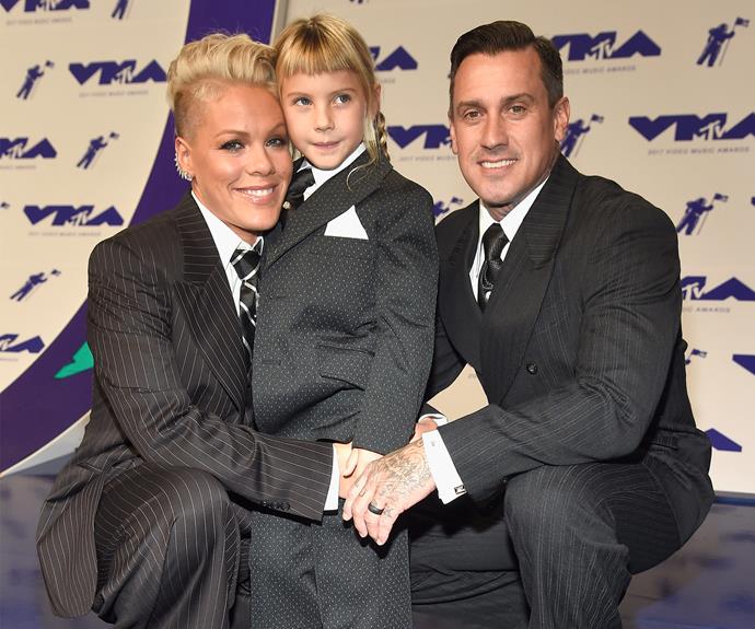The singer-songwriter's husband and Willow's dad, Carey Hart, was also in attendance.