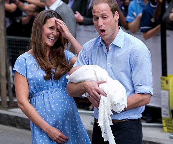 Fans across the world loved the fact that Kate showed off her bump after giving birth to her son.