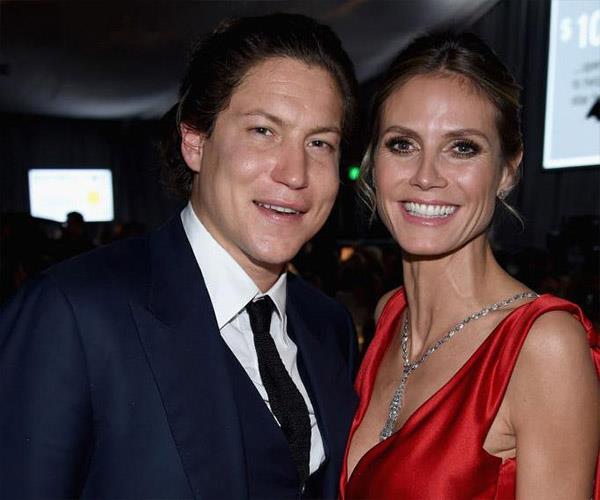 **Heidi Klum and Vito Schnabel**. Heidi Klum split from her art dealer boyfriend after three years together. The duo started dating two years after the supermodel's divorce from singer Seal.