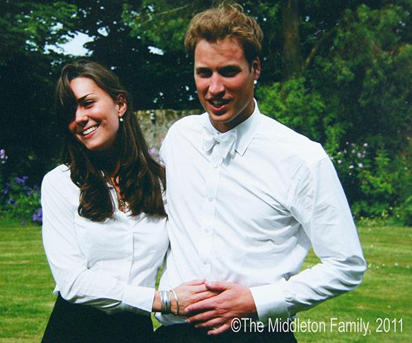 Wills and Kate fell in love at university.