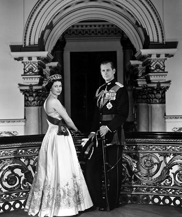 The Queen and Prince Philip, pictured in 1958, will celebrate 70 years of marriage this November.