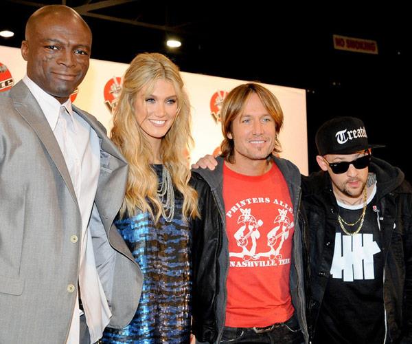 Fans would love a familiar face like past judges, Keith Urban and Joel (pictured) and Benji Madden.