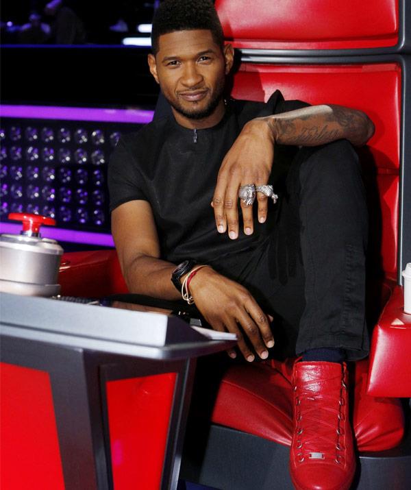 This isn't Usher's first rodeo!