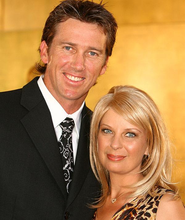 Jane is always close to Glenn's heart as he continues to work tirelessly for her charity, The Jane McGrath foundation.