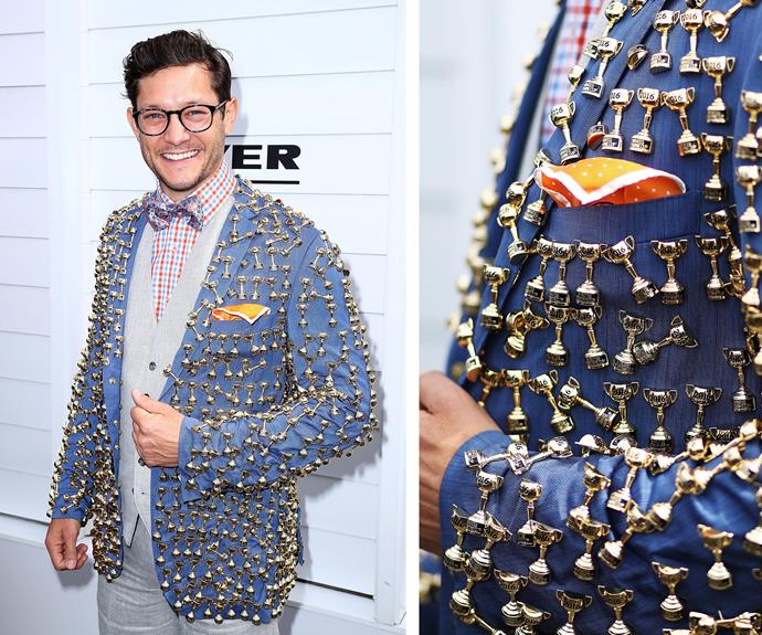 Years later, Millsy rocked this embellished blazer at the 2016 bash and didn't have a care in the world despite Paris blanking him on national TV.
