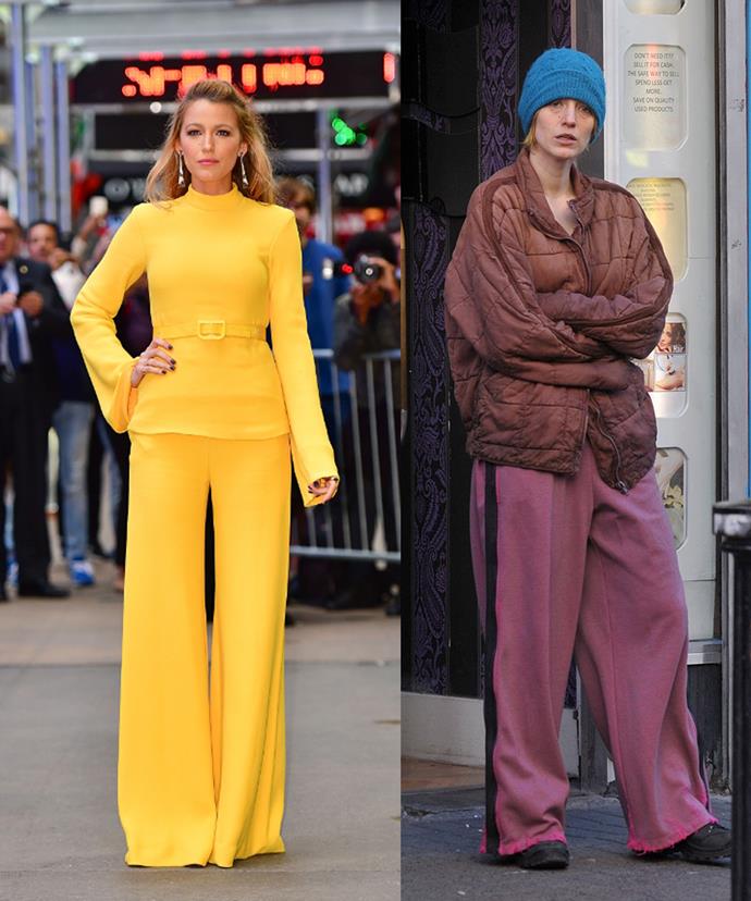 Hollywood's glamour girl Blake Lively undergoes a serious make-under for her new film *The Rhythm Section*. Even Blake's husband Ryan Reynolds's had to weigh in on his wife's dramatic new look posting a shot of Blake on set to his Instagram account with the caption #nofilter.