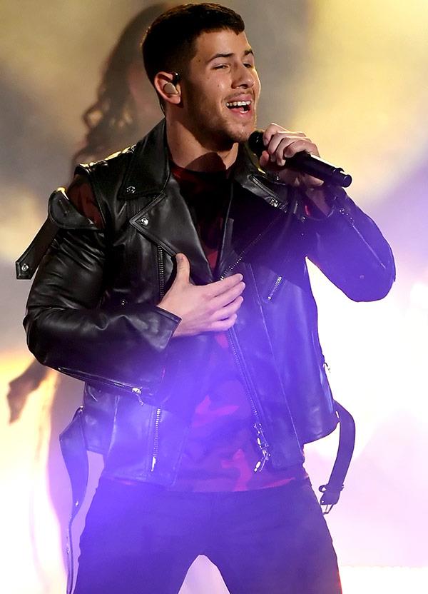 Nick Jonas gives the fans what they want.