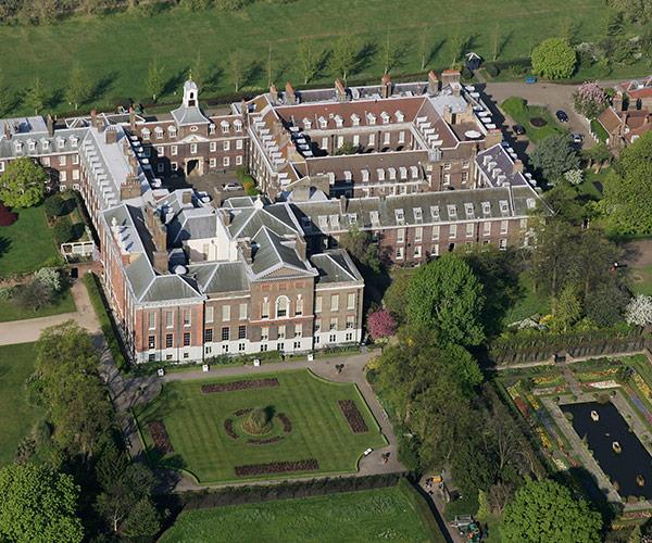 Kensington Palace is also home to Prince William and Duchess Kate.