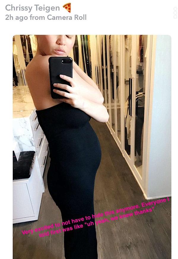 Chrissy's expecting baby number 2!