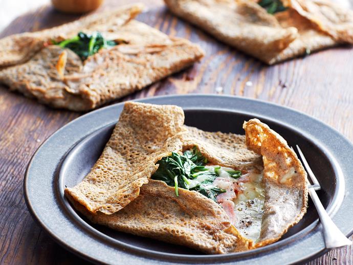 **Ham and cheese galettes**
<br><br>
The next go-to for a hungry stomach.
<br><br>
[**Read the full recipe here**](https://www.womensweeklyfood.com.au/recipes/ham-and-cheese-galettes-28552|target="_blank")