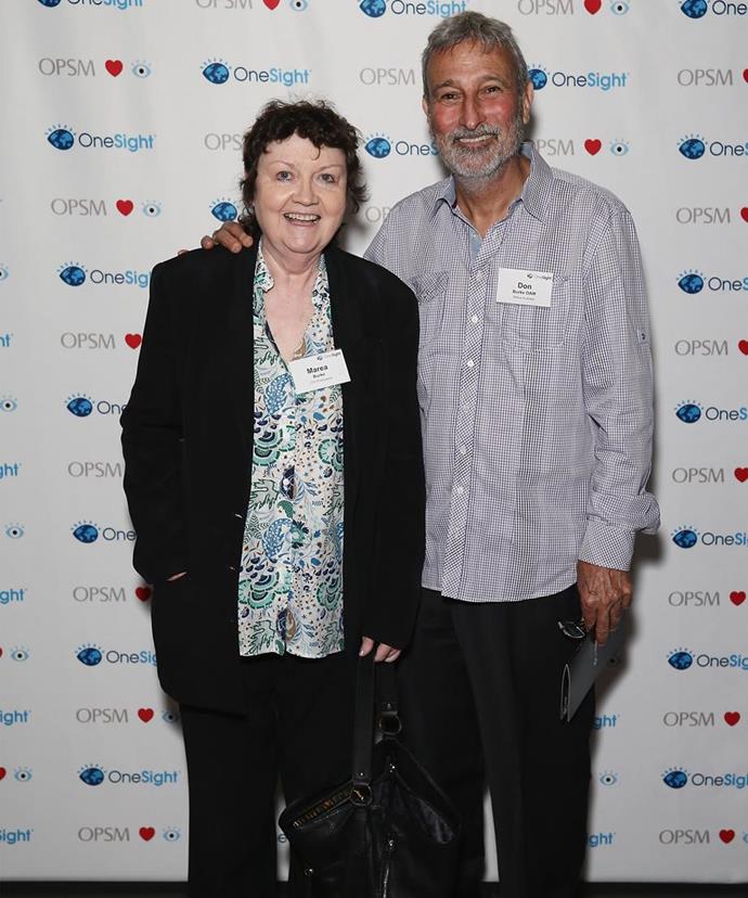 Don and his wife Marea in 2014.