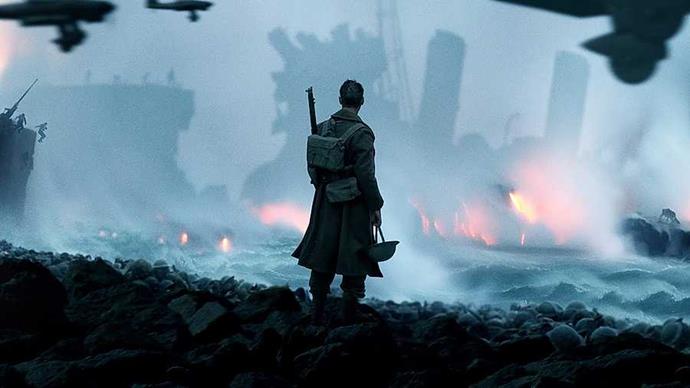 **Dunkirk**
Tom Hardy. Cillian Murphy. Harry Styles. Yes, that Harry Styles. Christopher Nolan has assembled a predictably brilliant cast for his first film since Interstellar, and while the intriguing prospect of former One Directioner Harry's big-screen debut generated its fair share of headlines, *Dunkirk* has far more going for it than this teen-friendly cameo. This World War Two epic charts Operation Dynamo, the legendary evacuation of hundreds of thousands of British soldiers from the beaches of Dunkirk in everything from 'destroyer' warships to tiny fishing boats; a feat that's still considered something of a miracle today. From the piercing score by Hans Zimmer to newcomer Fionn Whitehead's standout performance to the typically Nolan three-part structure, this is not your dad's WW2 movie.