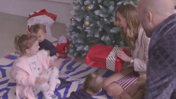 Rebecca Judd and her beautiful family recreated a typical (and very magical) Judd Christmas for a video advertising retailer Next.