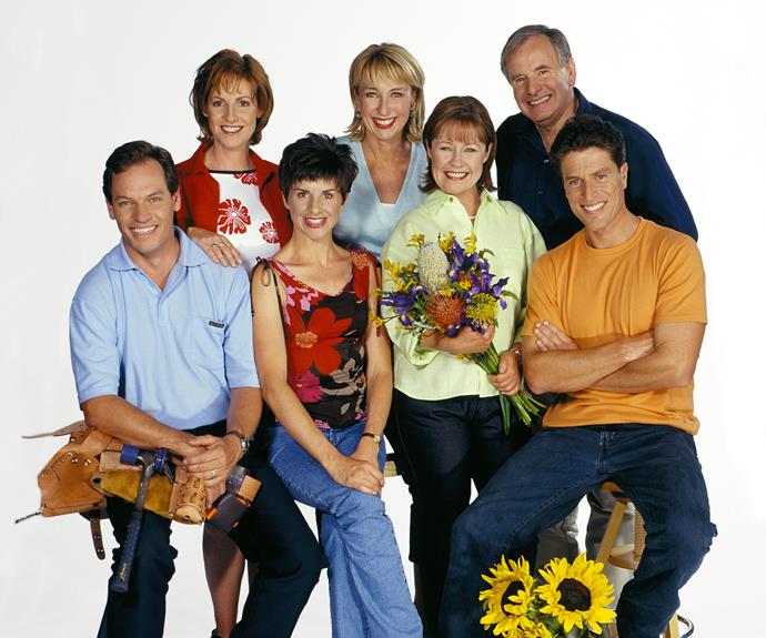 ***Better Homes and Gardens* 1995: **
Until 2005, **Noni Hazlehurst** hosted Australia’s longest-running lifestyle show. The series is now presented by former swimmer** Johanna Griggs. **
