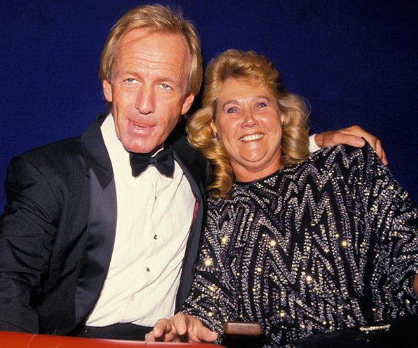 Paul has five children with his first wife Noelene Edwards (pictured) and one with his second wife Crocodile Dundee co-star Linda Kozlowski.