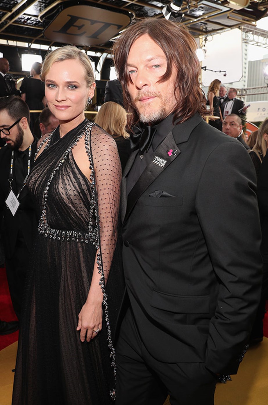 Diane Kruger and Norman Reedus have the look of lurve!