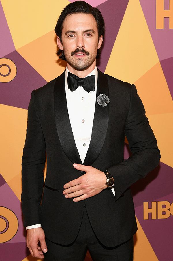 Milo Ventimiglia all suited up has us swooning.