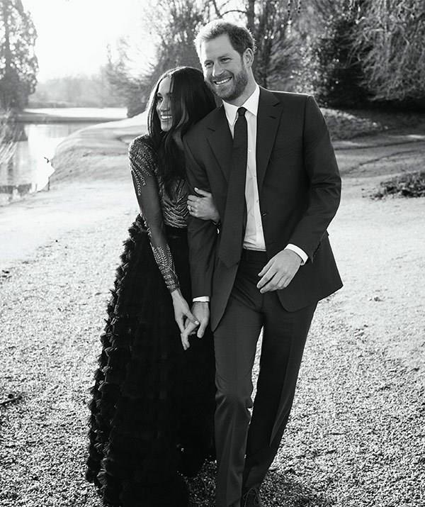 Designed by British-based Australian couturiers Ralph & Russo, the gown worn by Meghan for her [official engagement photographs](https://www.nowtolove.com.au/royals/british-royal-family/meghan-markle-and-prince-harry-engagement-photo-shoot-43822|target="_blank") sold out online as soon as pictures of Meghan wearing it hit the web.
