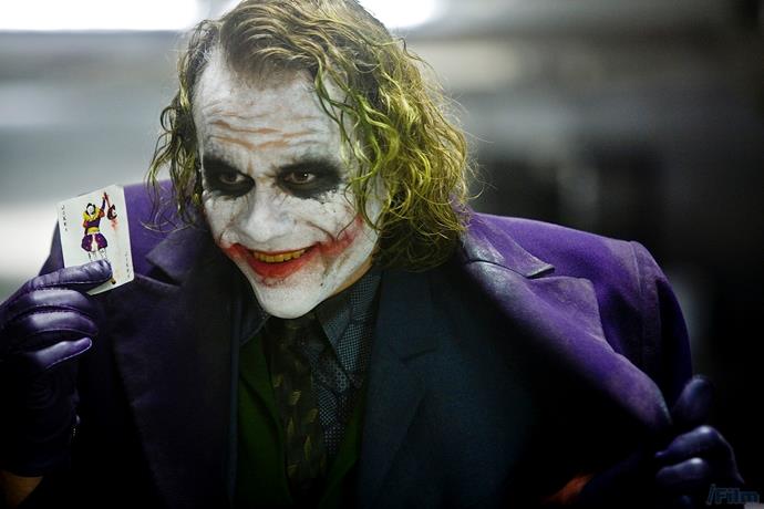 ***The Dark Knight*** (2008): Heath's most revered role was Gotham City's villain, the Joker. In preparing for the role, it's reported that Heath isolated himself in a hotel room to develop the sinister traits of the costumed murderer.