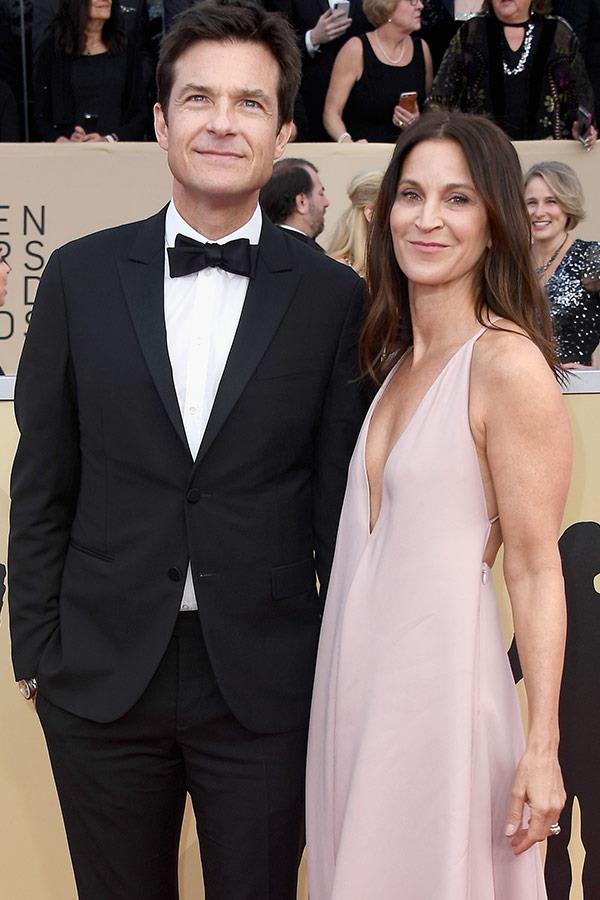 Jason Bateman and Amanda Anka are ready for a date night out.