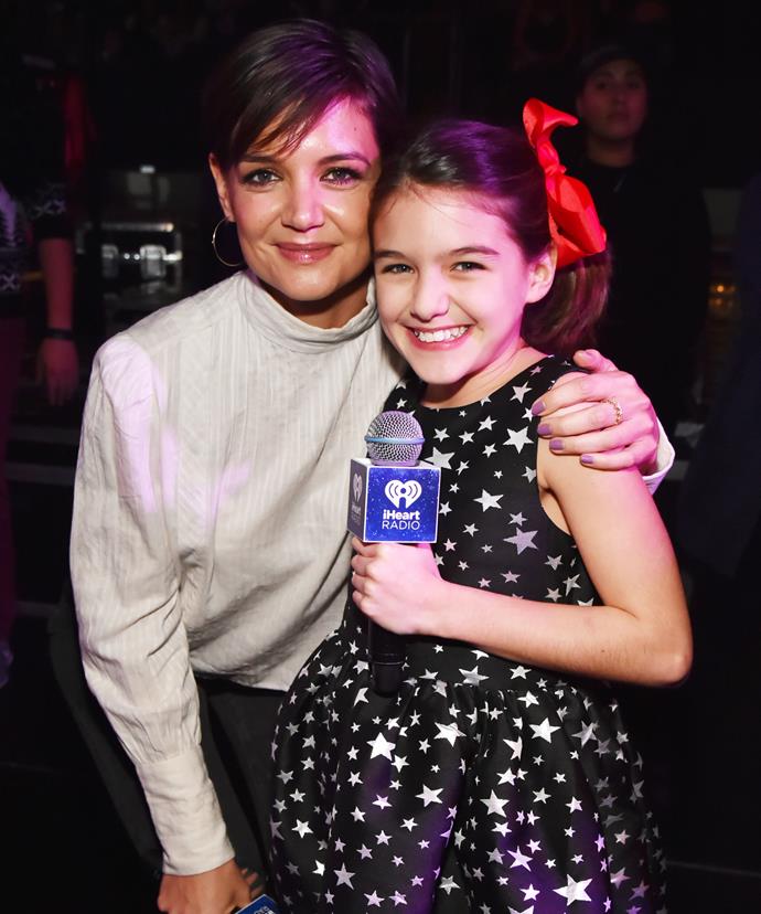 Katie and her daughter Suri share a very close bond and are often pictured attending events together.