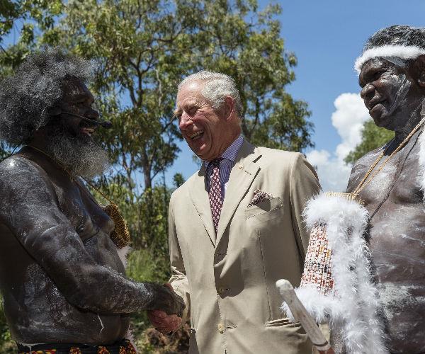 The *Masterchef* episode was filmed during Charles visit to NT.