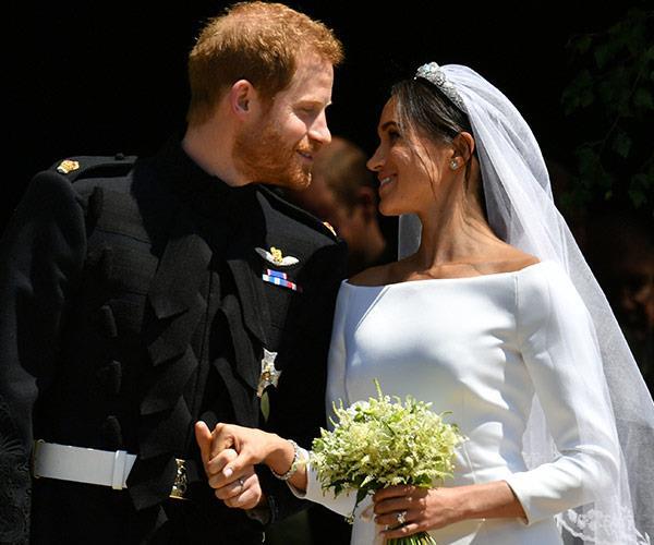 The look of love! A BBC reporter recalls meeting 'totally in love' Harry and Meghan.