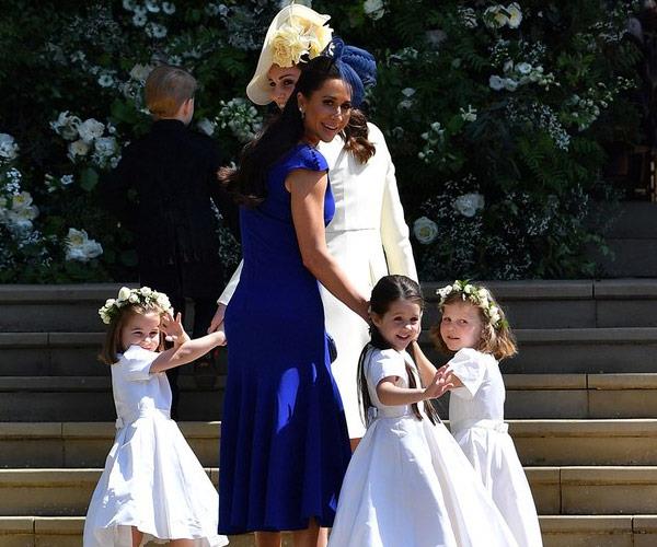 The royal was one of six bridesmaids.