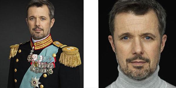Two new portraits of the crown Prince by photographer Steen Evald.