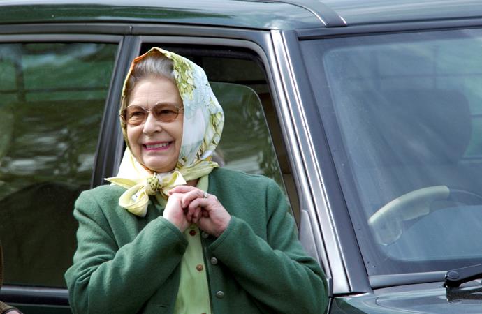 We don't know what she's more excited about: the carriage-driving event at the 2005 Royal Windsor Horse Show or the fact her sunglasses now come with a prescription. You choose.