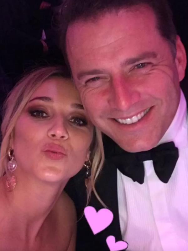 Cute selfie from inside the Logies ceremony.