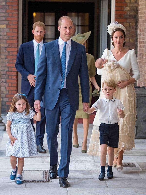 The royals couldn't have been happier to have the entire family come out for the big day.