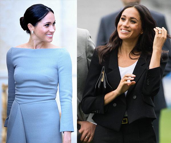 From formal to casual - Meghan shows us that she is chic no matter the dress code.