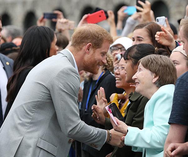 Harry, like his mum, is a man of the people.