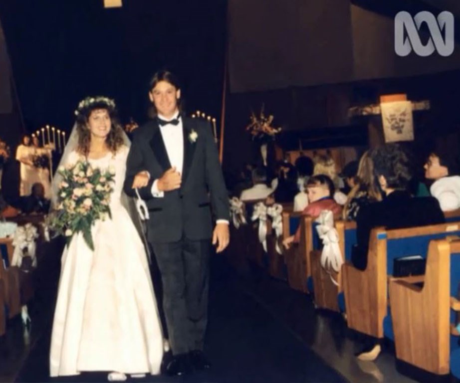 Terri and Steve married just eight months after meeting.