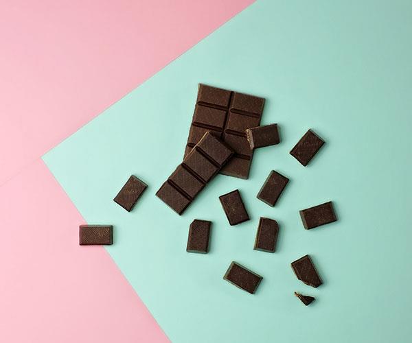 Choose a chocolate with a high cocoa content.