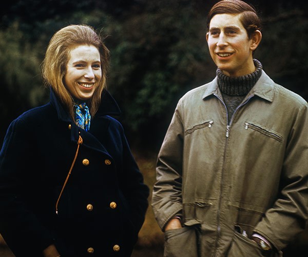 The royal siblings, snapped together in 1970.